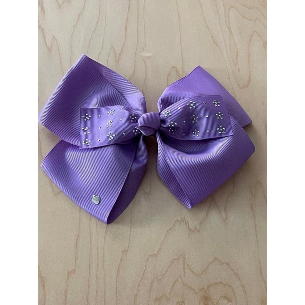 Purple Big Ribbon Bow Used
